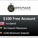 100 USD No Deposit Bonus – Super Binary Options Bonuse from 60Options Broker! 50% Bonus on Deposit, 1,000 USD Insurance Risk Free Trades!